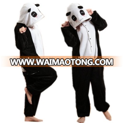 Wholesale adult animal panda onesie pajamas adult tear panda wholesale onesie